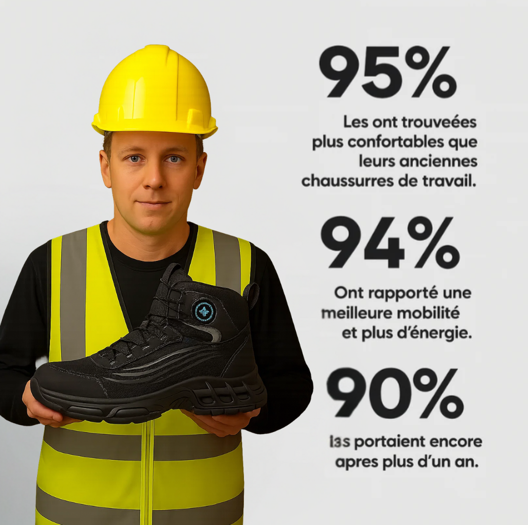 Gravitek TitanX S3 Pro - La chaussure des pros qui refusent de souffrir au travail