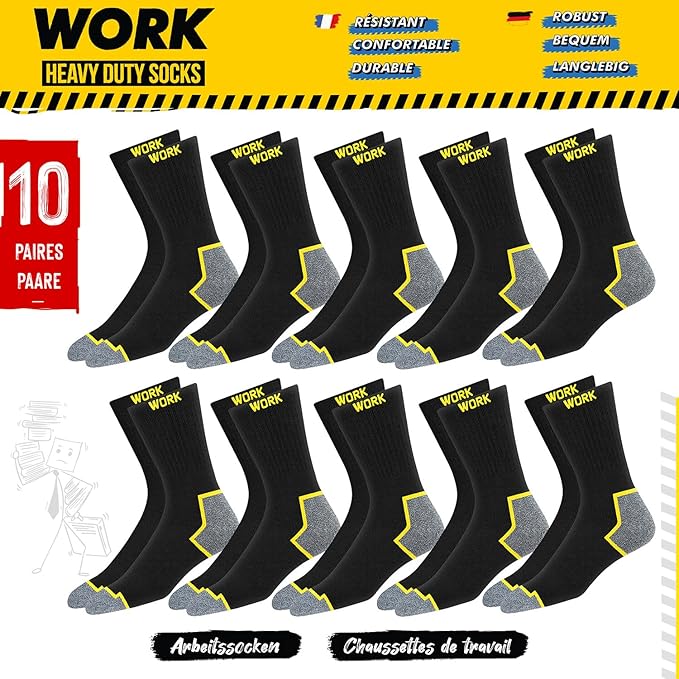 X10 AirFlow Lite - Chaussettes respirantes Ultralégères