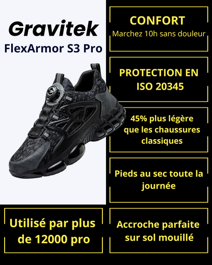 Gravitek FlexArmor S3 Pro - Dites adieu aux douleurs de fin de journée