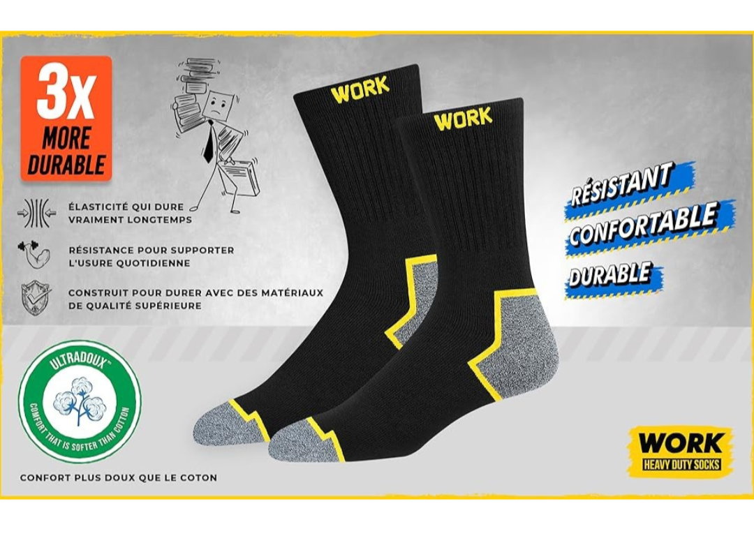 X10 AirFlow Lite - Chaussettes respirantes Ultralégères